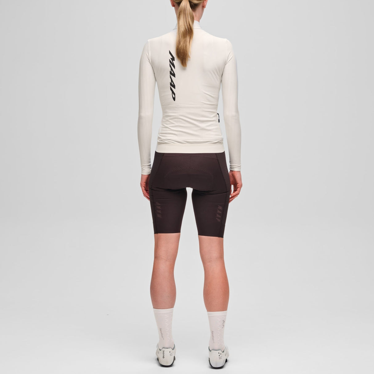 Maap Pro Aero Thermal frau langarmtrikot - Weiss