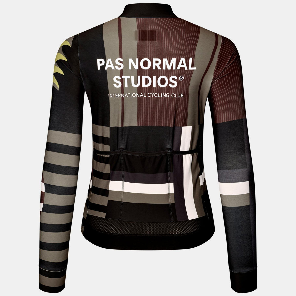 Maglia donna maniche lunghe Pas Normal Studios Mechanism AOP International - Verde Pas Normal Studios