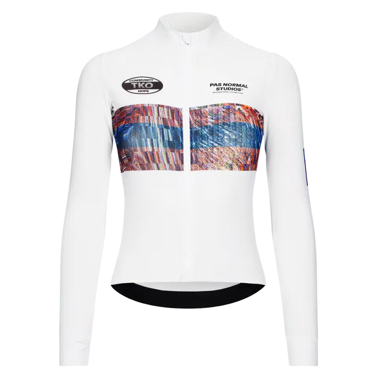 Maglia donna maniche lunghe Pas Normal Studios T.K.O. Mechanism - Bianco Pas Normal Studios