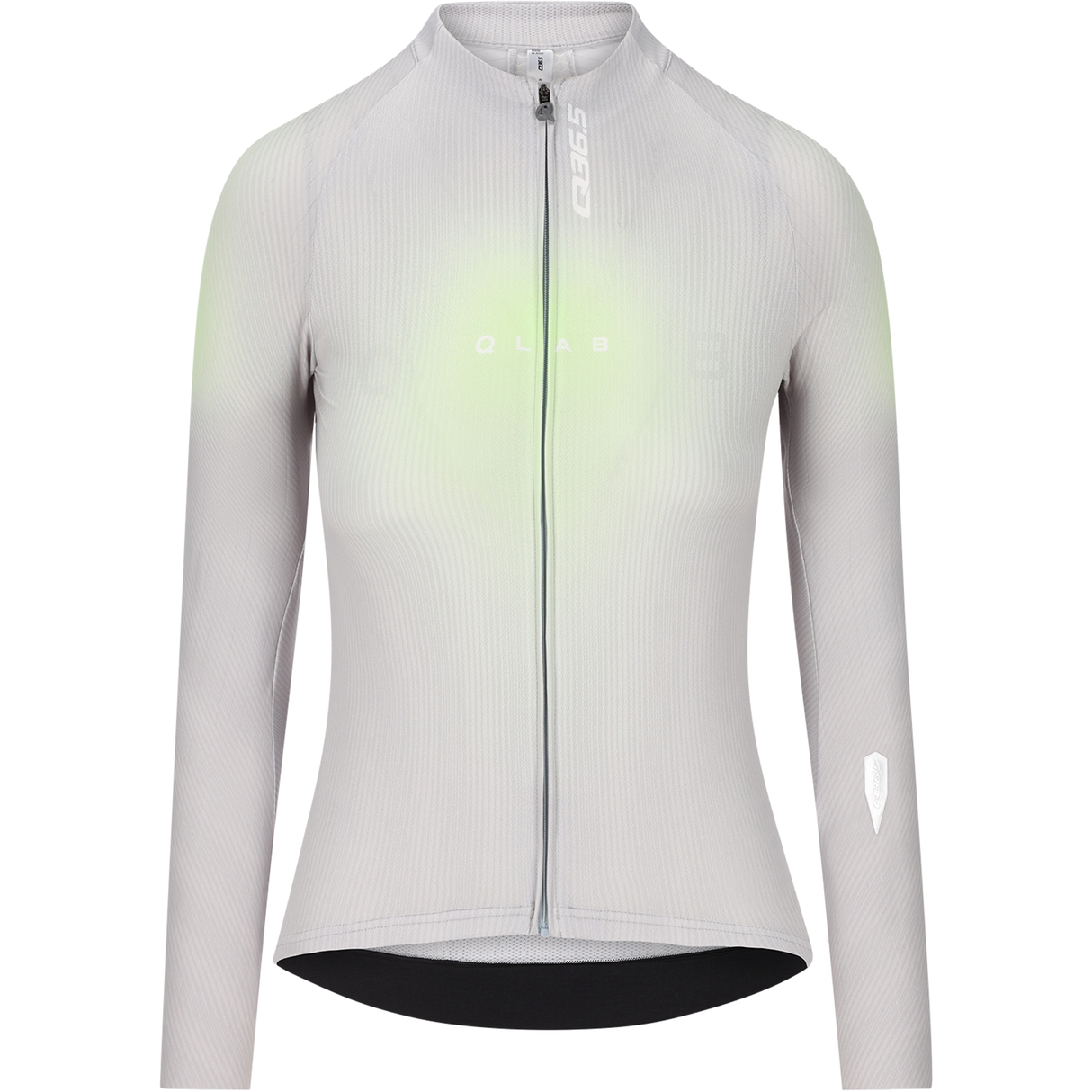 Maillot mujer manga larga Q36.5 Gregarius Hybrid Light QLAB - Gris verdoso