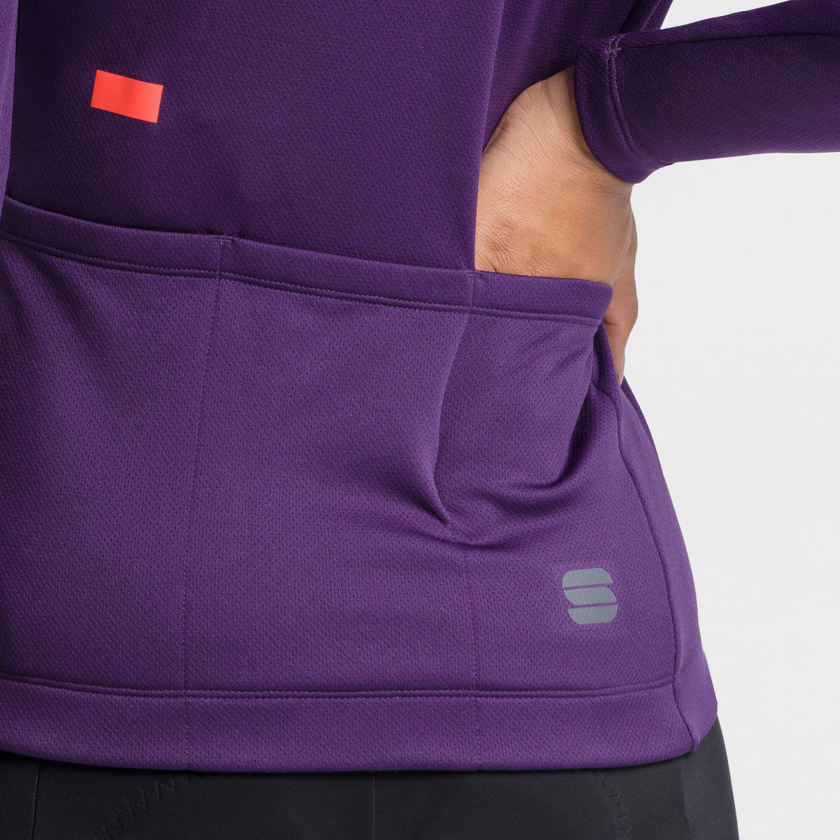 Maglia donna maniche lunghe Sportful Classic Thermal - Viola Sportful