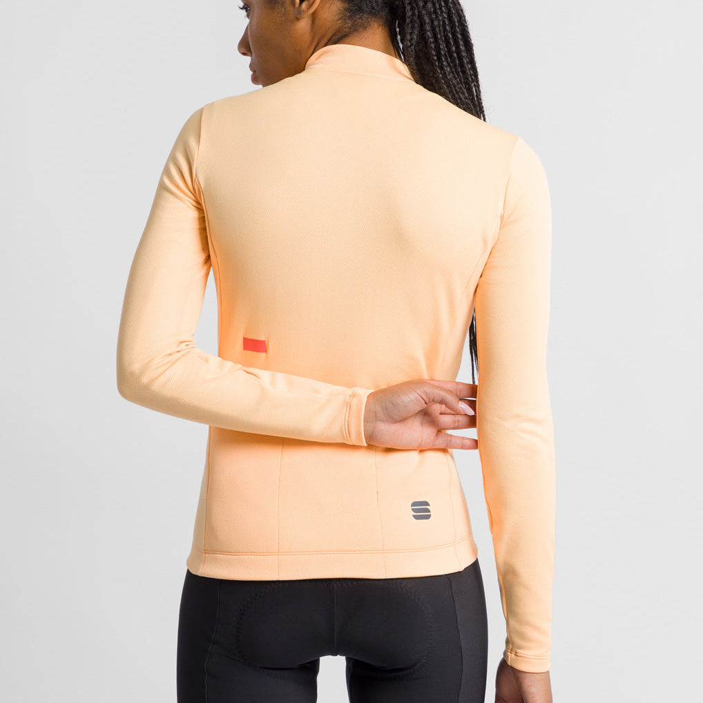 Maglia donna maniche lunghe Sportful Classic Thermal - Beige Sportful