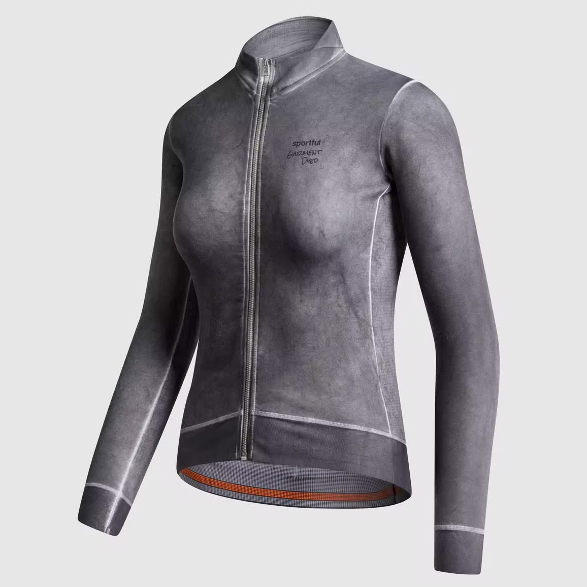 Maillot mujer de manga larga Sportful Dyed - Gris