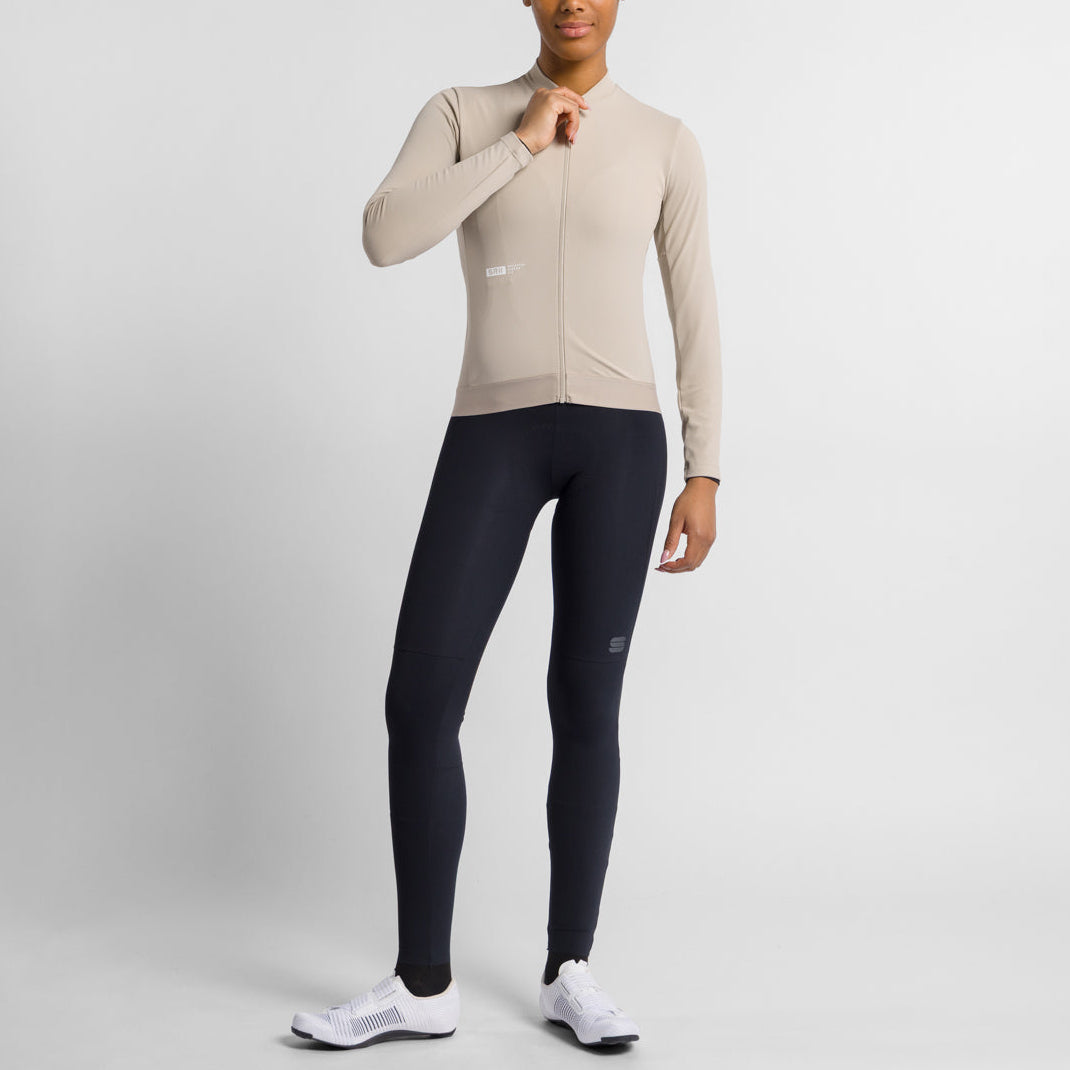 Maglia donna maniche lunghe Sportful Srk 2 - Beige Sportful