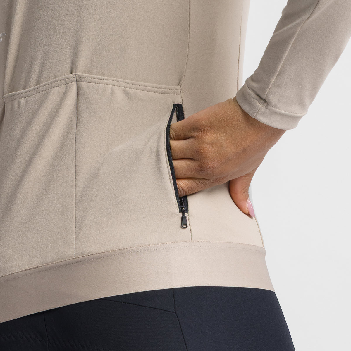 Maglia donna maniche lunghe Sportful Srk 2 - Beige Sportful