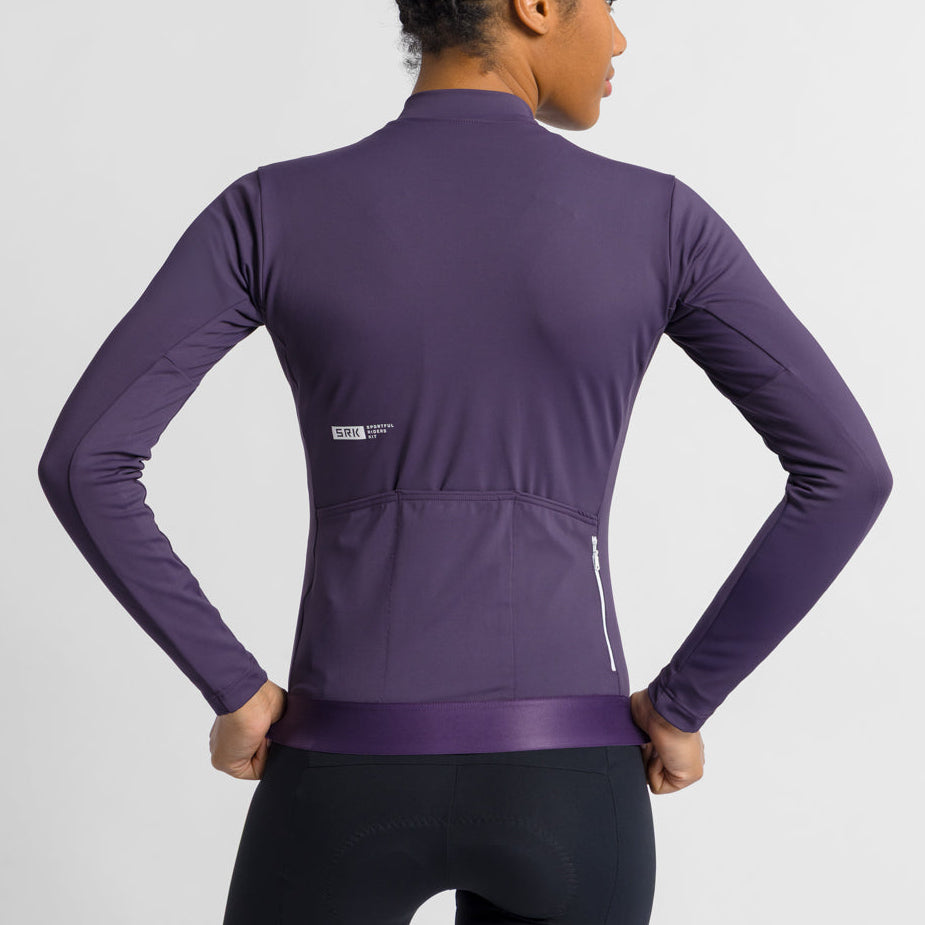 Maglia donna maniche lunghe Sportful Srk 2 - Viola Sportful