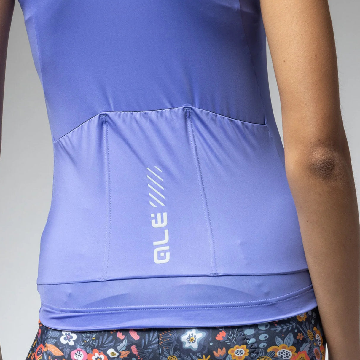 Maillot femme sans manches Ale Pragma Color Block 2.0 - Bleu clair