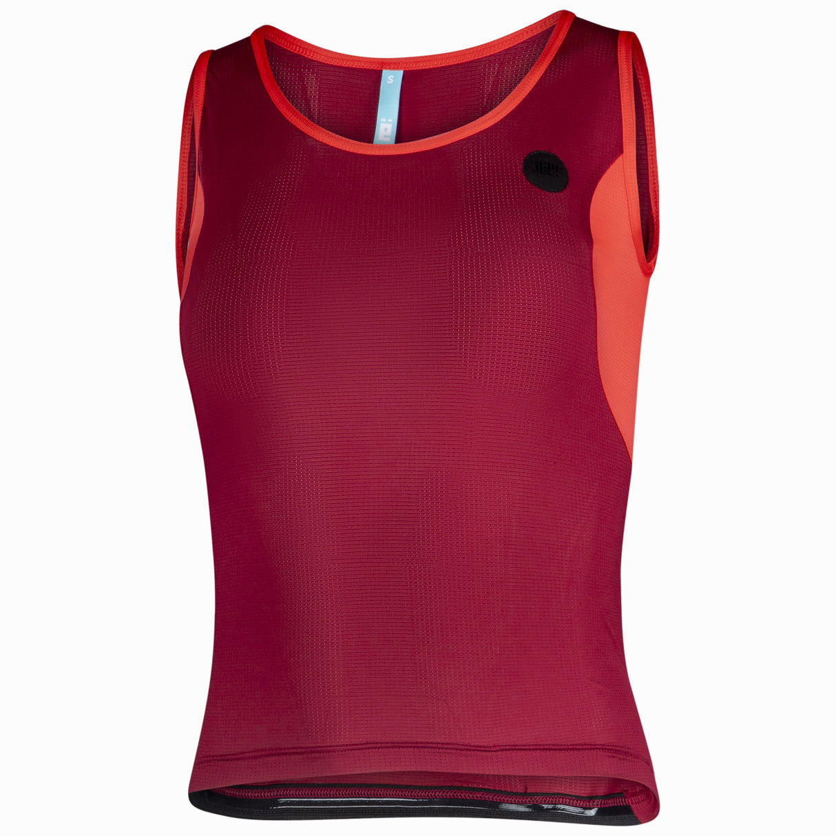 Maglia donna senza maniche Jëuf Train - Bordeaux Jeuf
