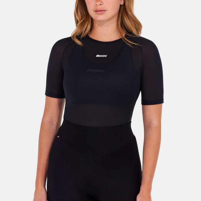 Maillot interior Santini Dry - Negro