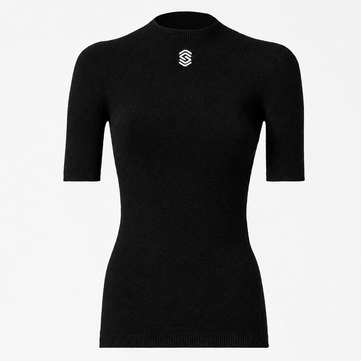 Maillot sous-vêtement Silverskin Core Warm col rond - Noir
