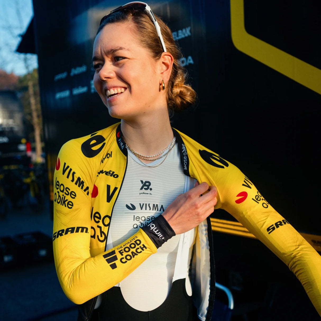 Maglia intima Team Visma Lease a bike 2026 Yellow B.