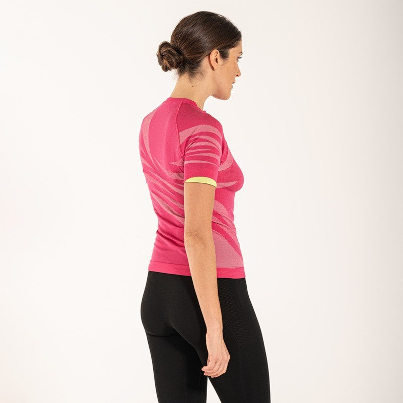 Maillot de corps femme Biotex Iris - Fuchsia
