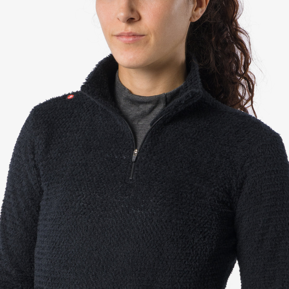 Maglia intima donna maniche lunghe Castelli Cold Days 2nd - Nero Castelli