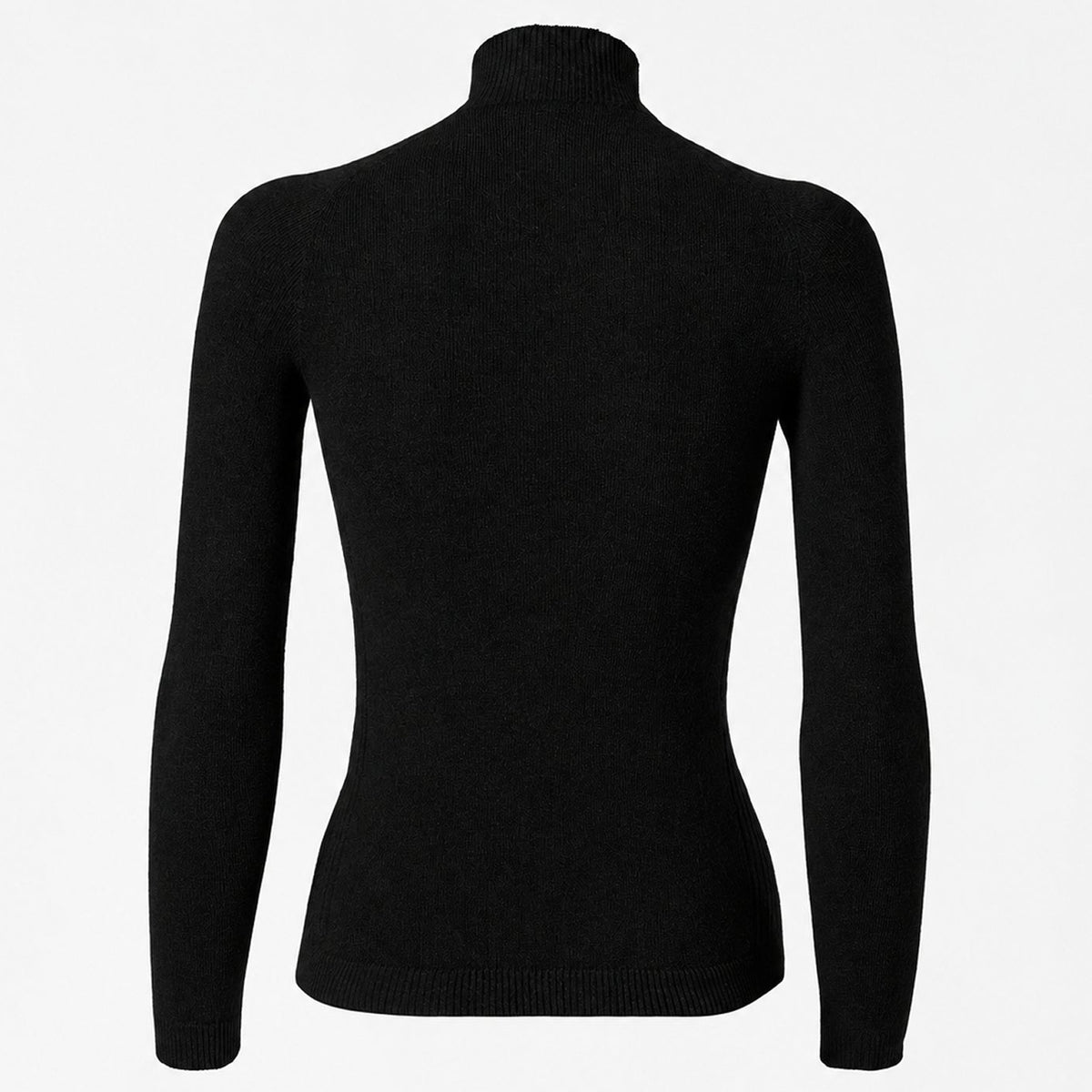 Maillot interior de manga larga Silverskin Core Warm cuello alto - Negro
