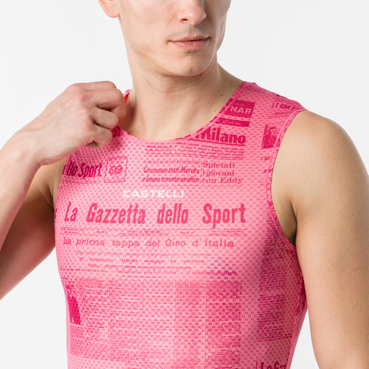 Maillot de corps sans manches Giro d'Italia 2026 Gazzetta dello Sport