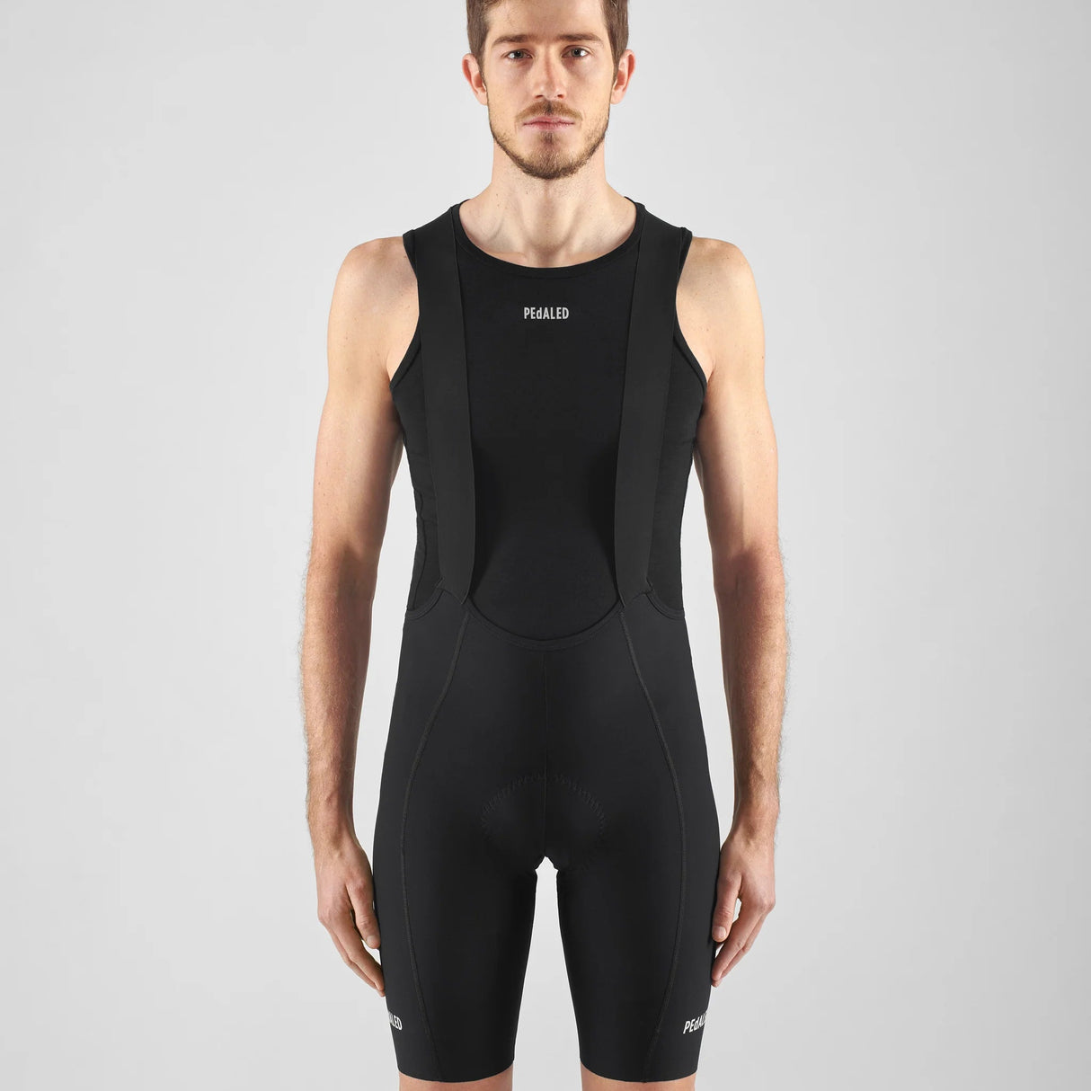 Maglia intima senza maniche Pedaled Element Merino - Nero PEdALED