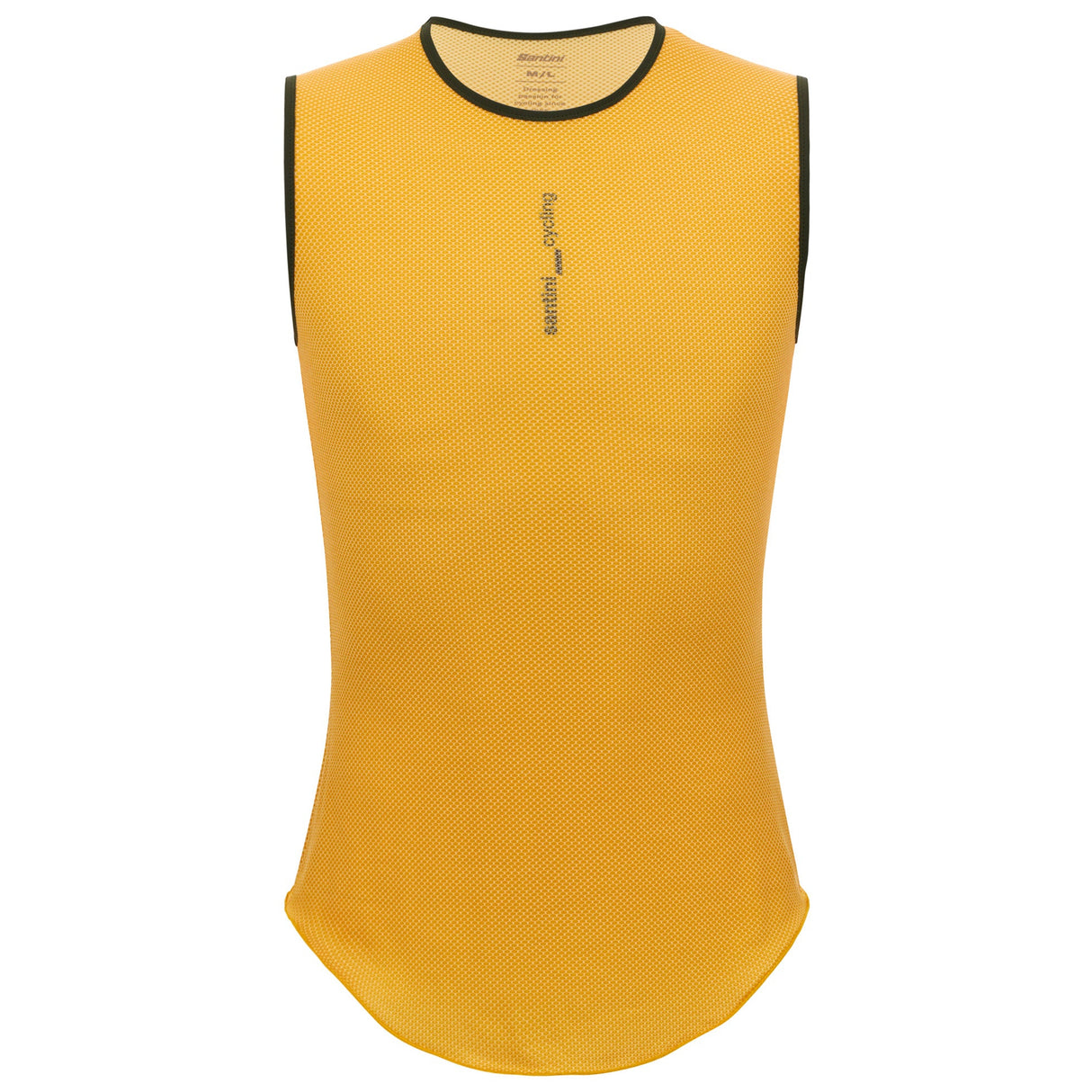 Santini Delta armelloses unterhemd - Gelb