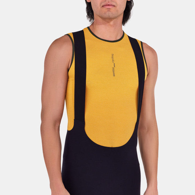 Santini Delta armelloses unterhemd - Gelb