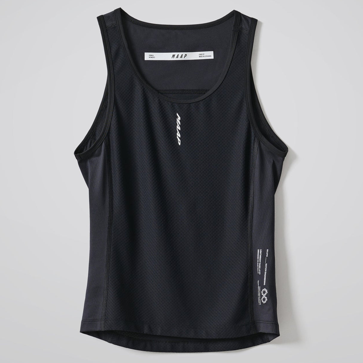 Maglia intima senza maniche donna Maap Team Midweight - Nero Maap