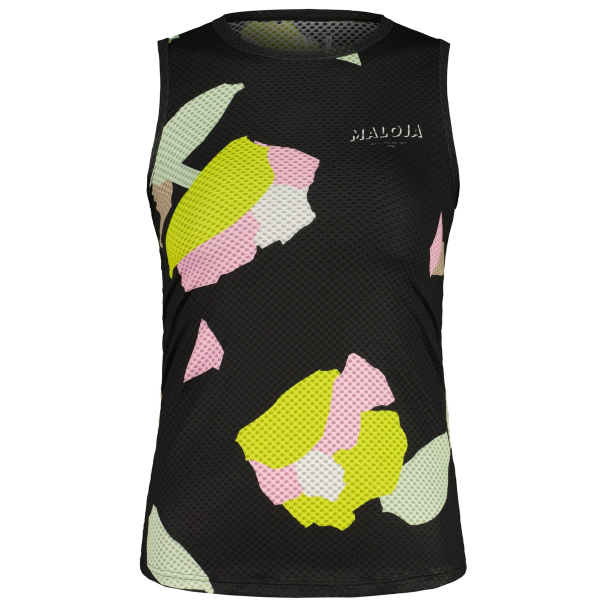 Maglia intima senza maniche donna Maloja PineM - Nero Maloja