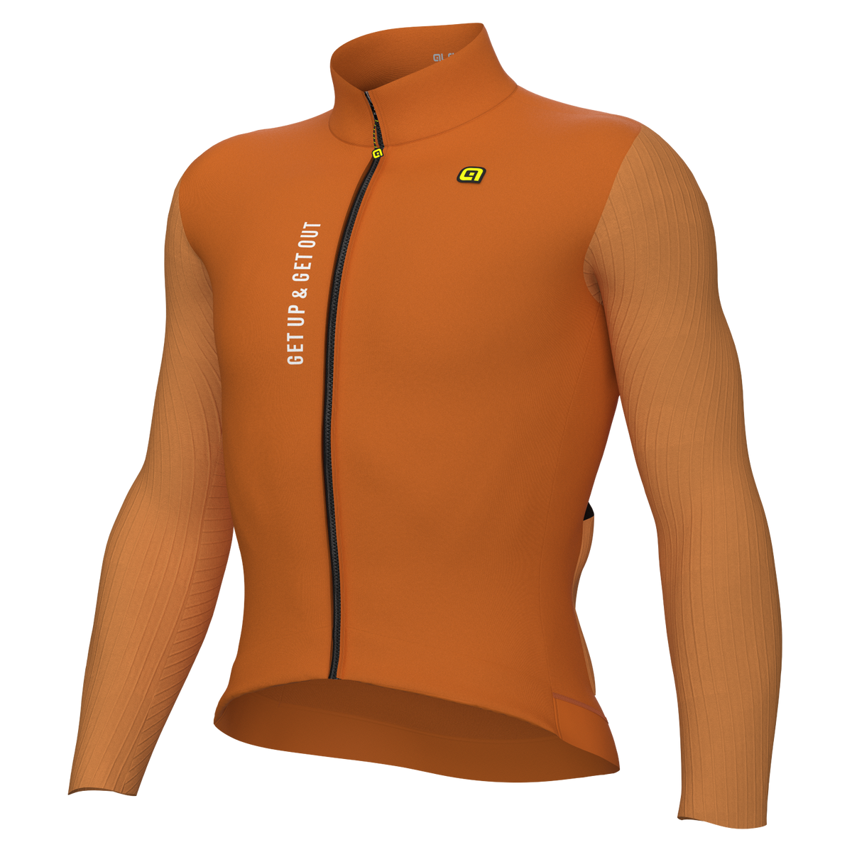 Maglia maniche lunghe Ale PR-E Follow Me - Arancio Ale