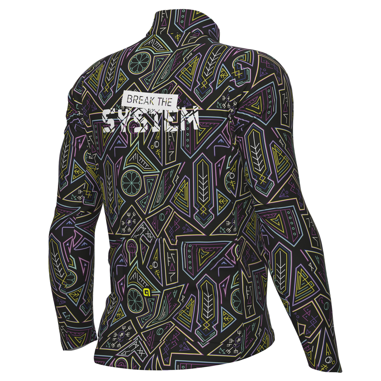 Maglia maniche lunghe Ale Pragma System - Multicolore Ale