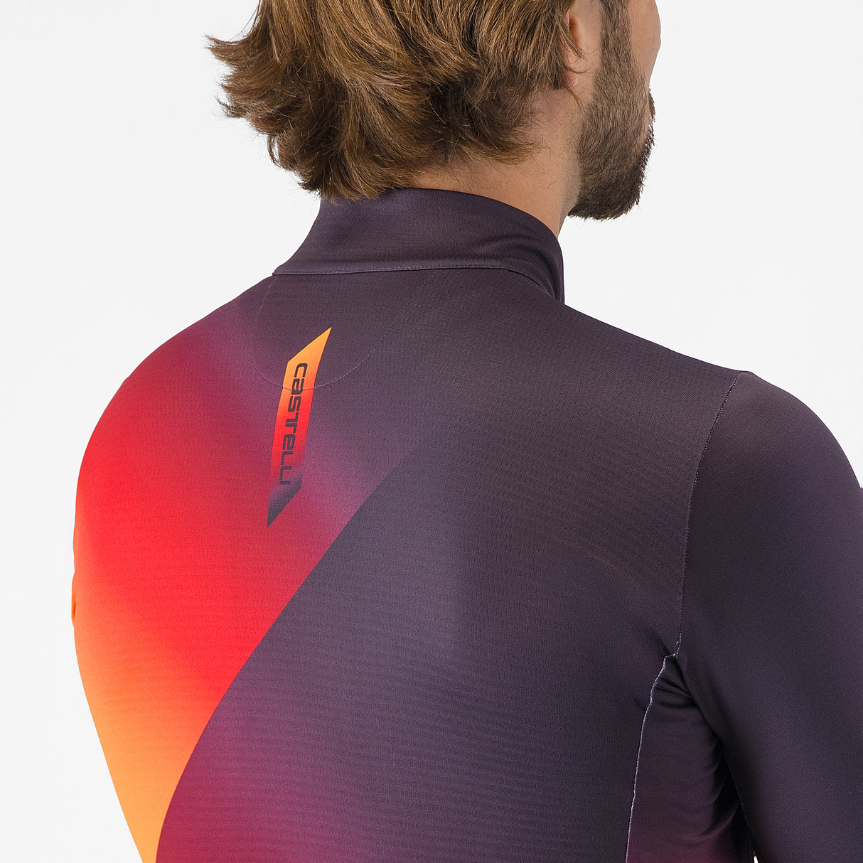 Maglia maniche lunghe Castelli Amplify - Rosso Castelli