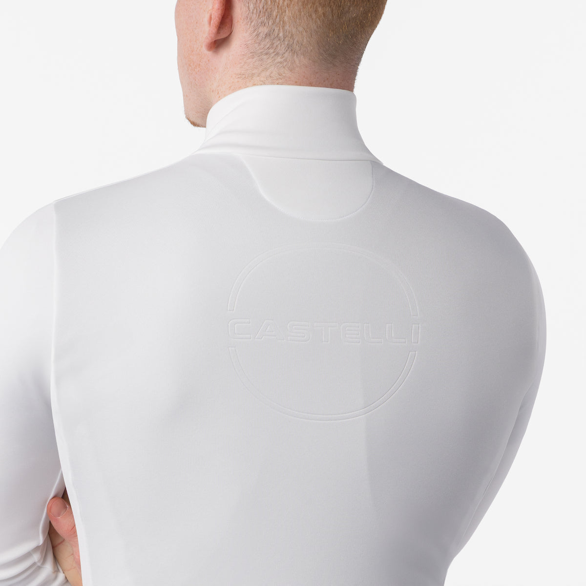 Maglia maniche lunghe Castelli Competizione Thermal - Bianco Castelli