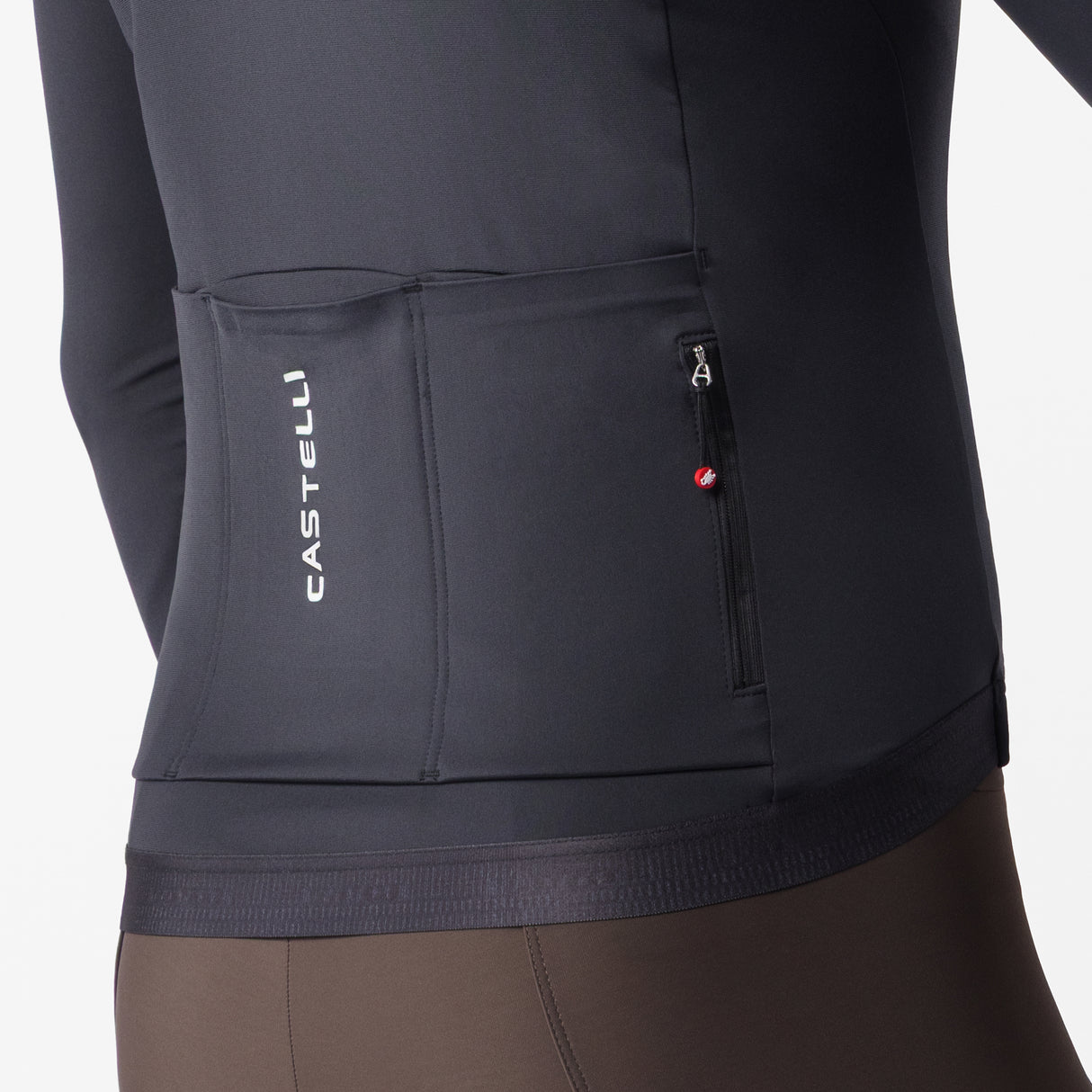 Maillot de manga larga Castelli Espresso Thermal 2 - Negro