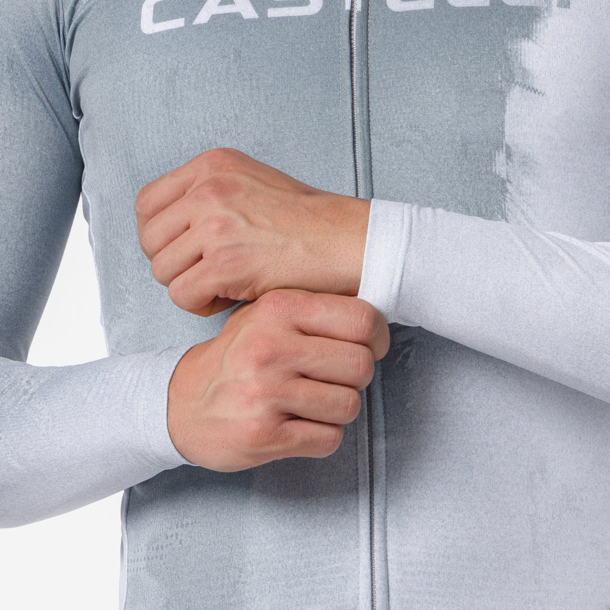 Castelli Nebula Thermal long sleeved jersey - Grey