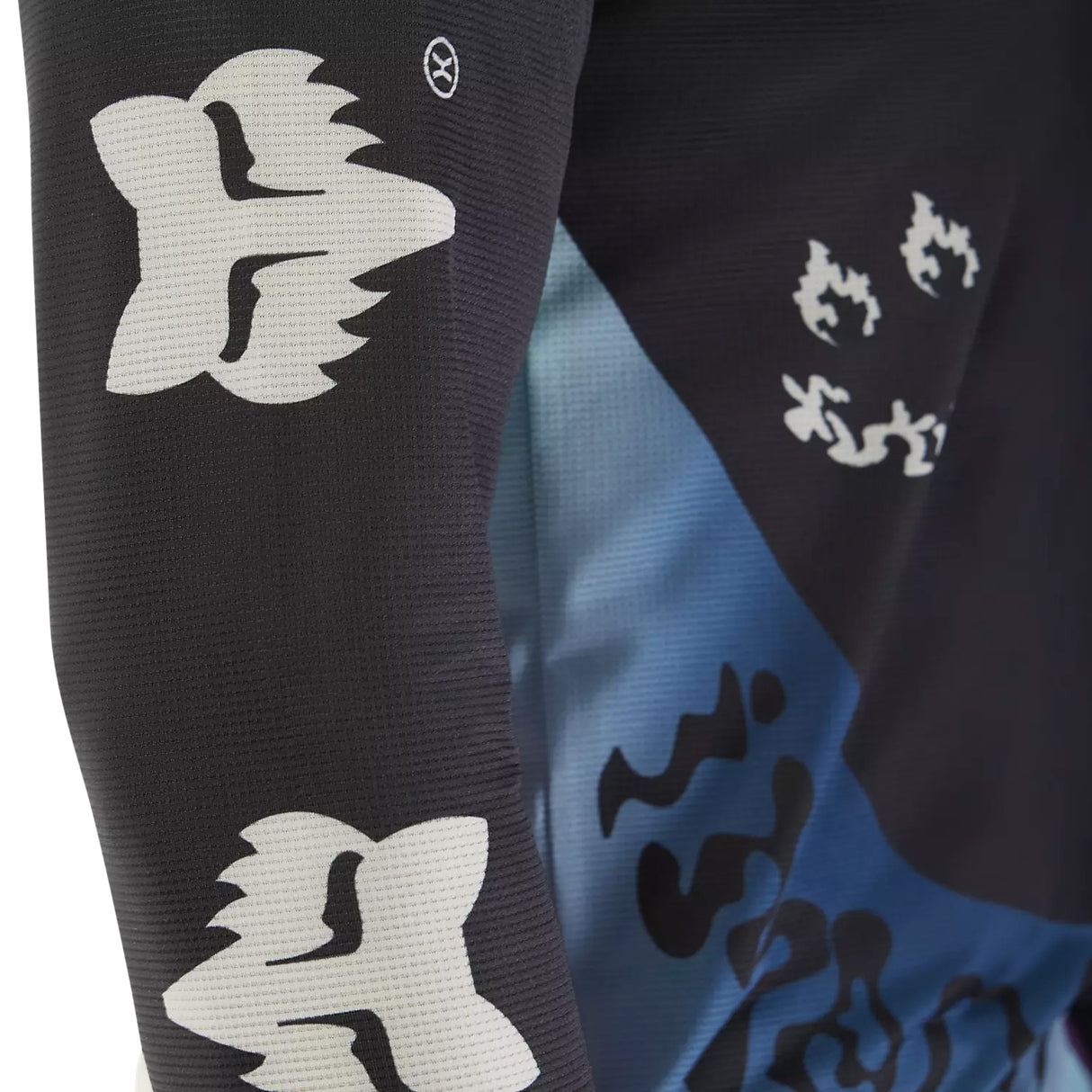 Maglia maniche lunghe Fox Flexair Hello Future - Nero Fox