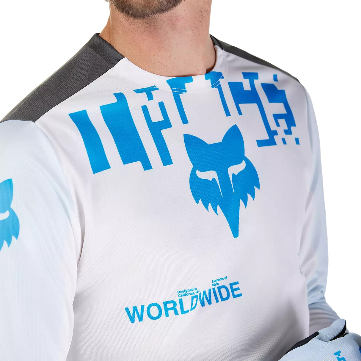 Maglia maniche lunghe Fox Ranger Digi Image - Bianco Fox