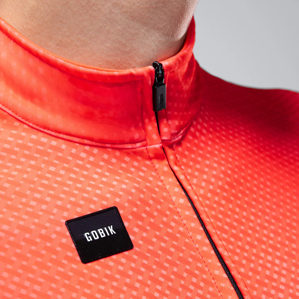 Maglia maniche lunghe Gobik Hyder Vermilion - Rosso Gobik