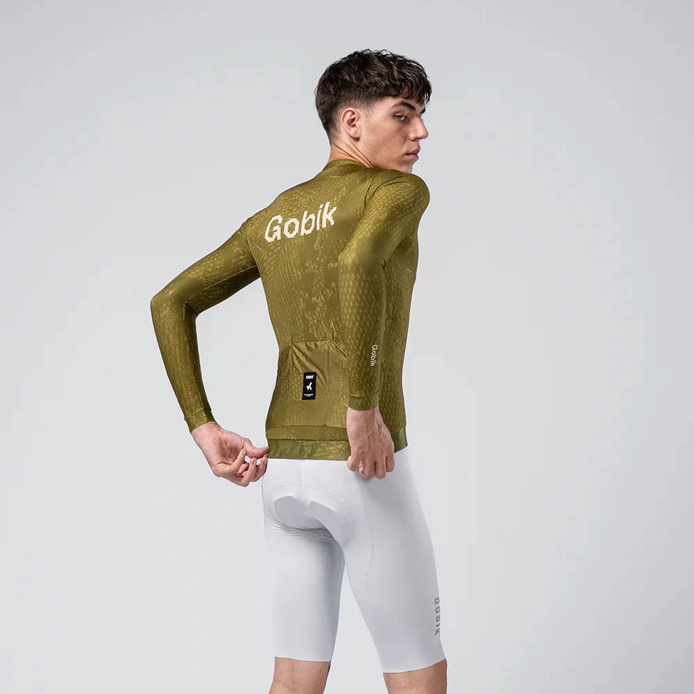 Maillot manches longues Gobik Vanquish Data - Marron