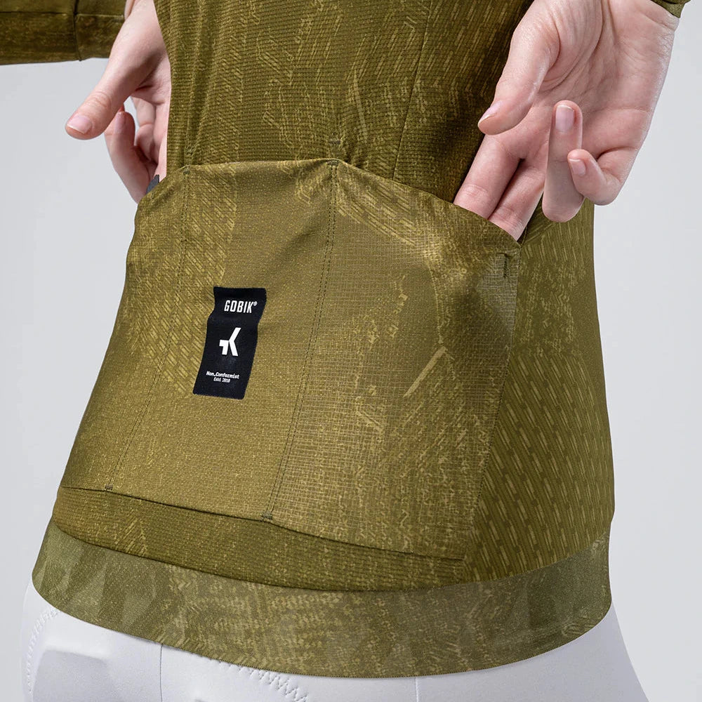 Maillot manches longues Gobik Vanquish Data - Marron