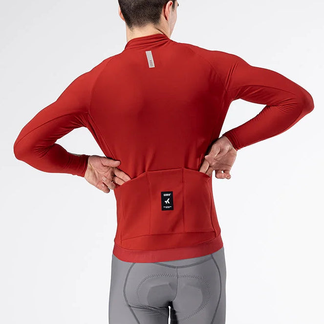 Maglia maniche lunghe Gobik Weezer Monarch - Rosso Gobik