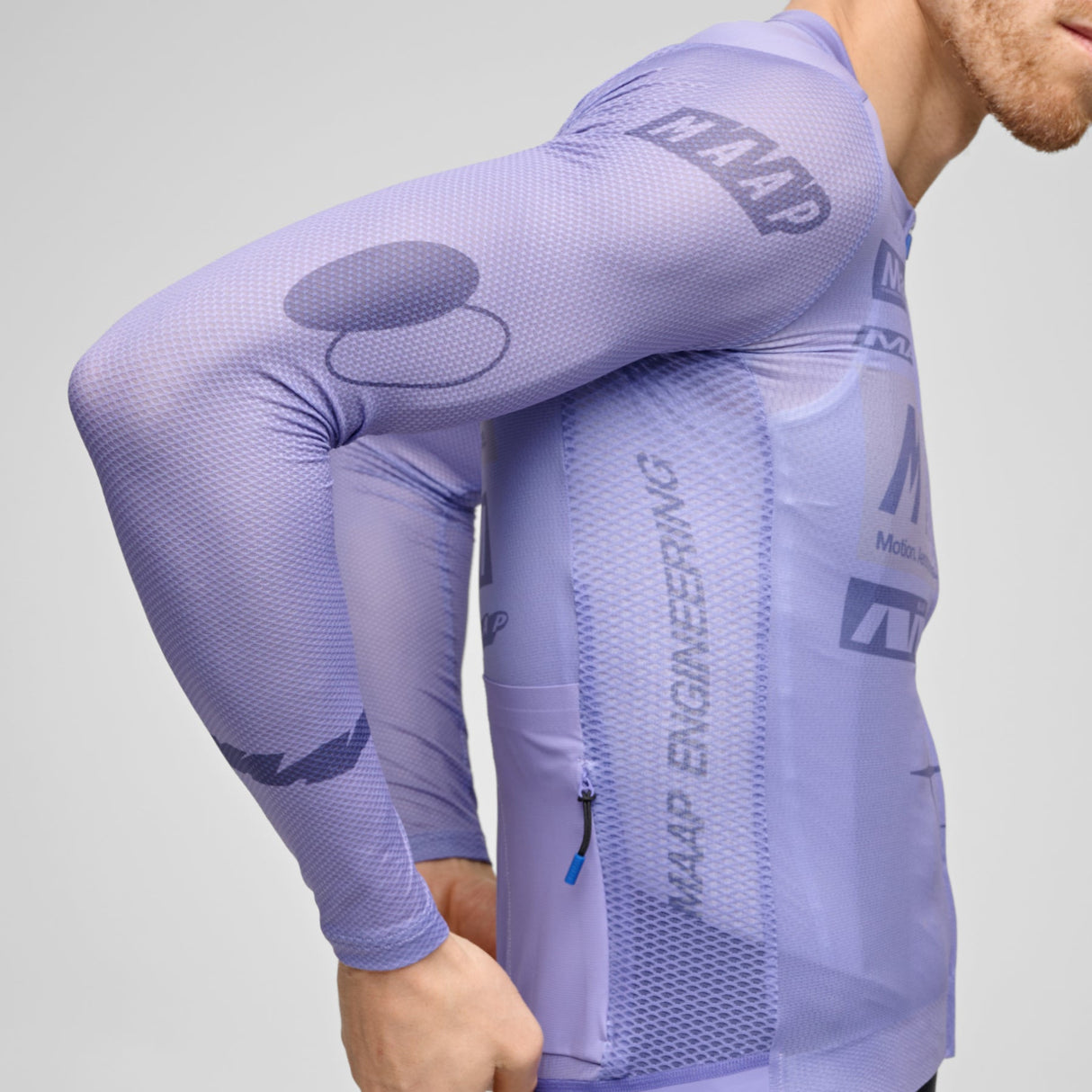 Maglia maniche lunghe Maap Drome Pro Air 3.0 - Viola Maap