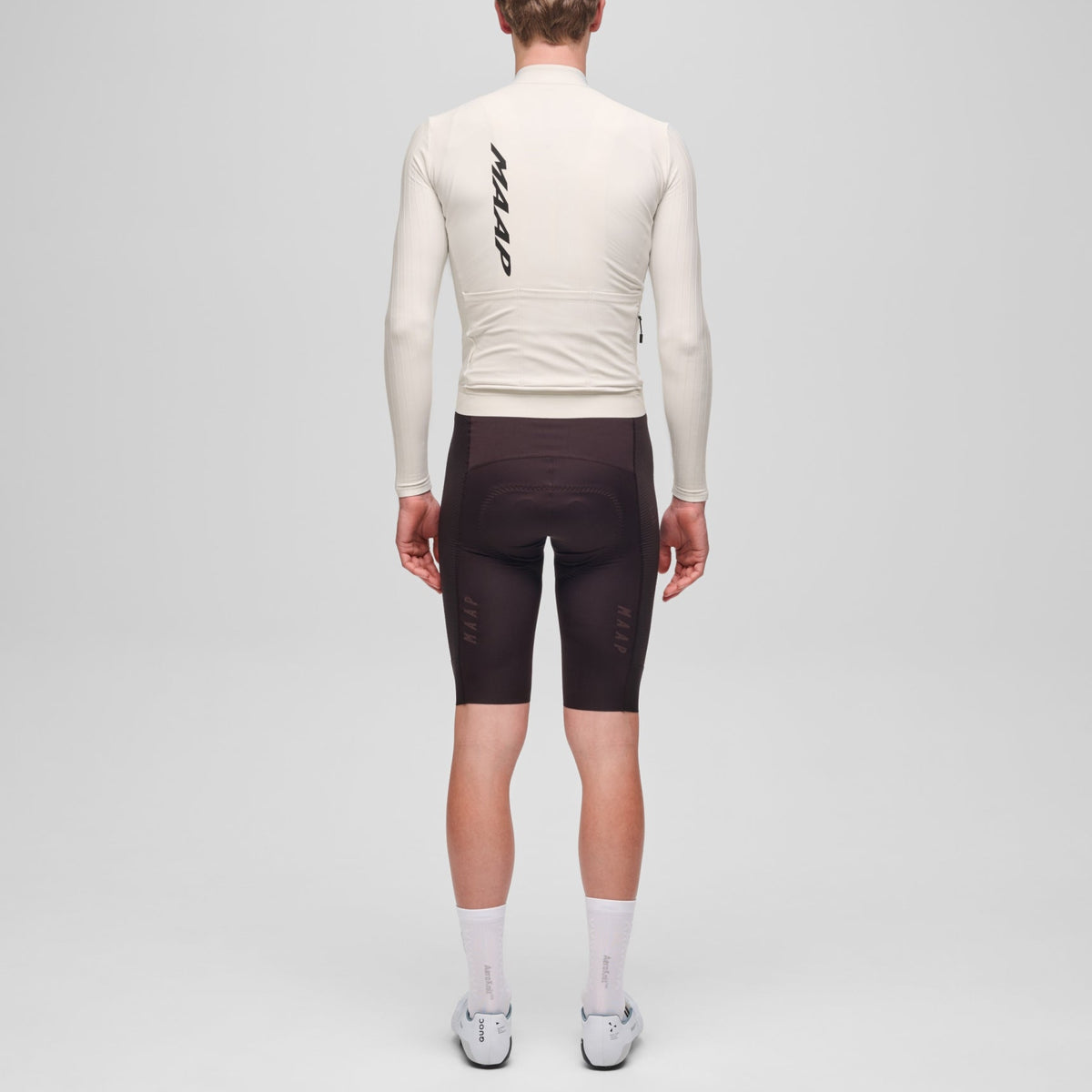 Maap Pro Aero Thermal long sleeve jersey - White Maap