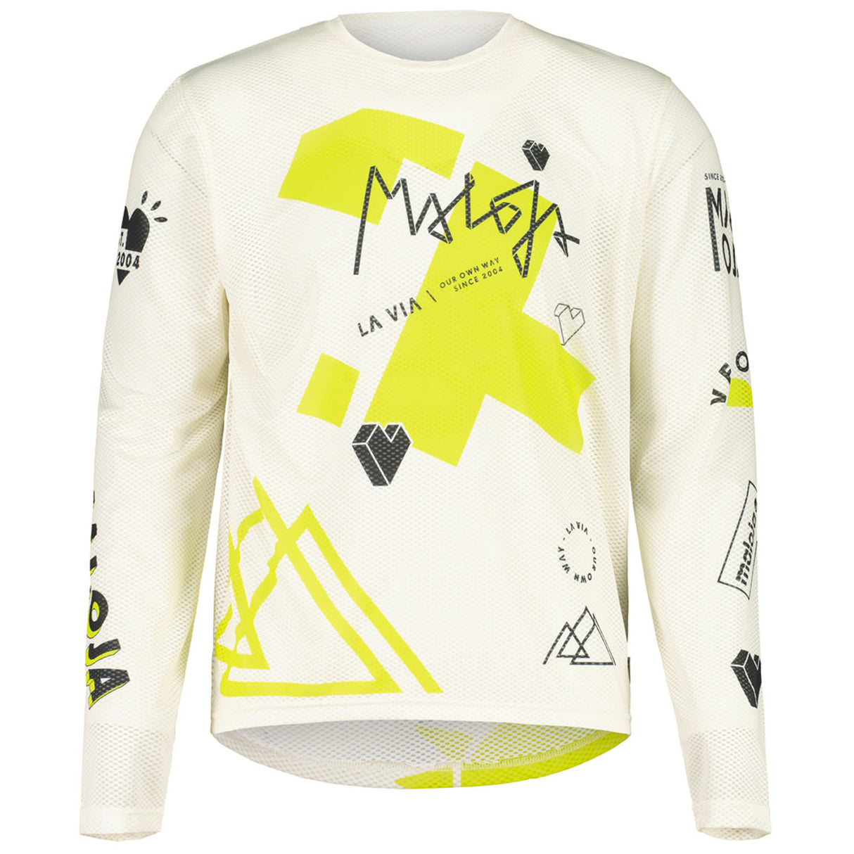 Maglia maniche lunghe Maloja WeissenbergM - Bianco Maloja