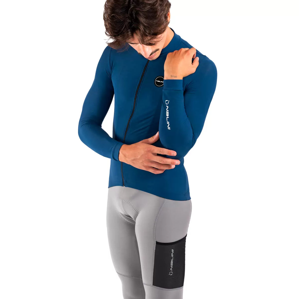 Maillot manches longues Nalini Soft Wrap J1 - Deep Blue