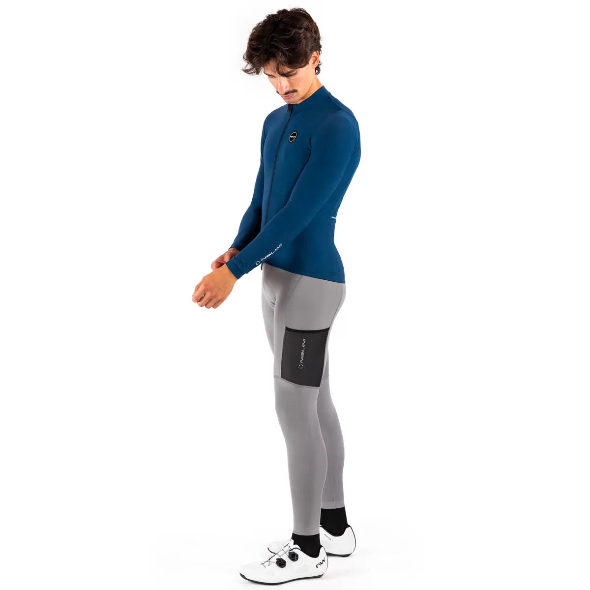 Maillot manches longues Nalini Soft Wrap J1 - Deep Blue