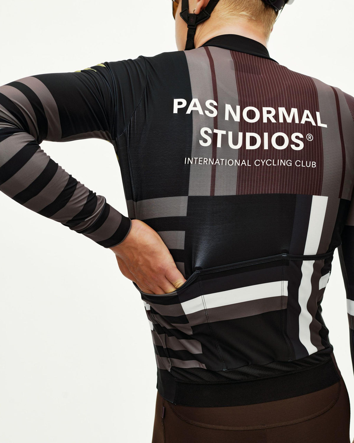 Jersey long sleeves Pas Normal Studios Mechanism AOP International - Green