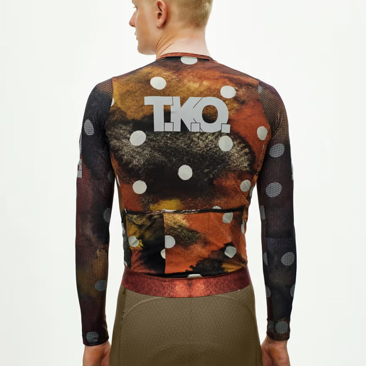 Maillot à manches longues Pas Normal Studios T.K.O. Essential Light - Marron