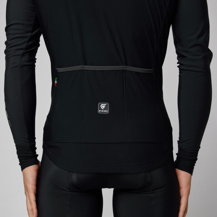 Maglia maniche lunghe Pissei Monviso - Nero Pissei
