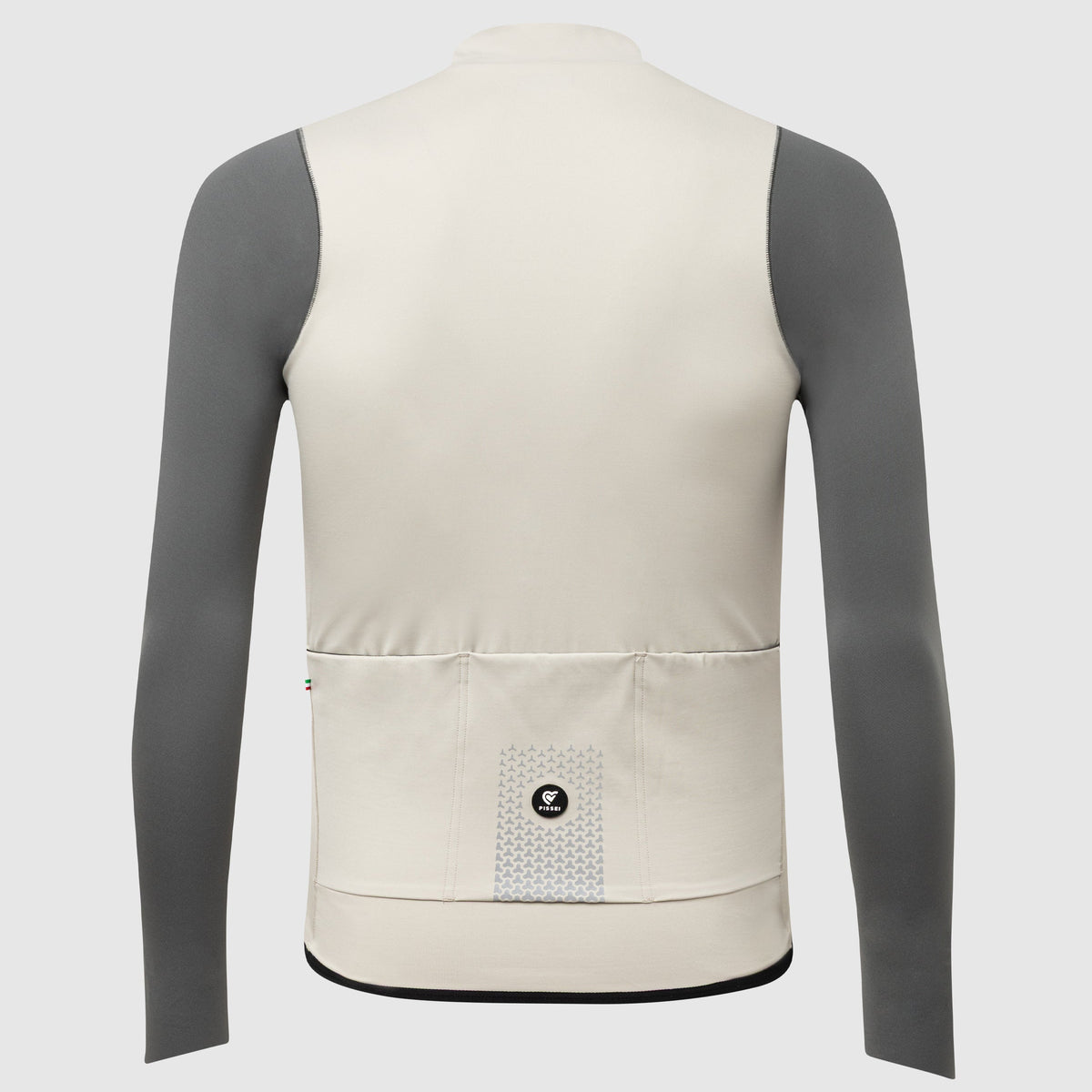 Langarmtrikot Pissei Primapelle Bicolor - Grau Pissei