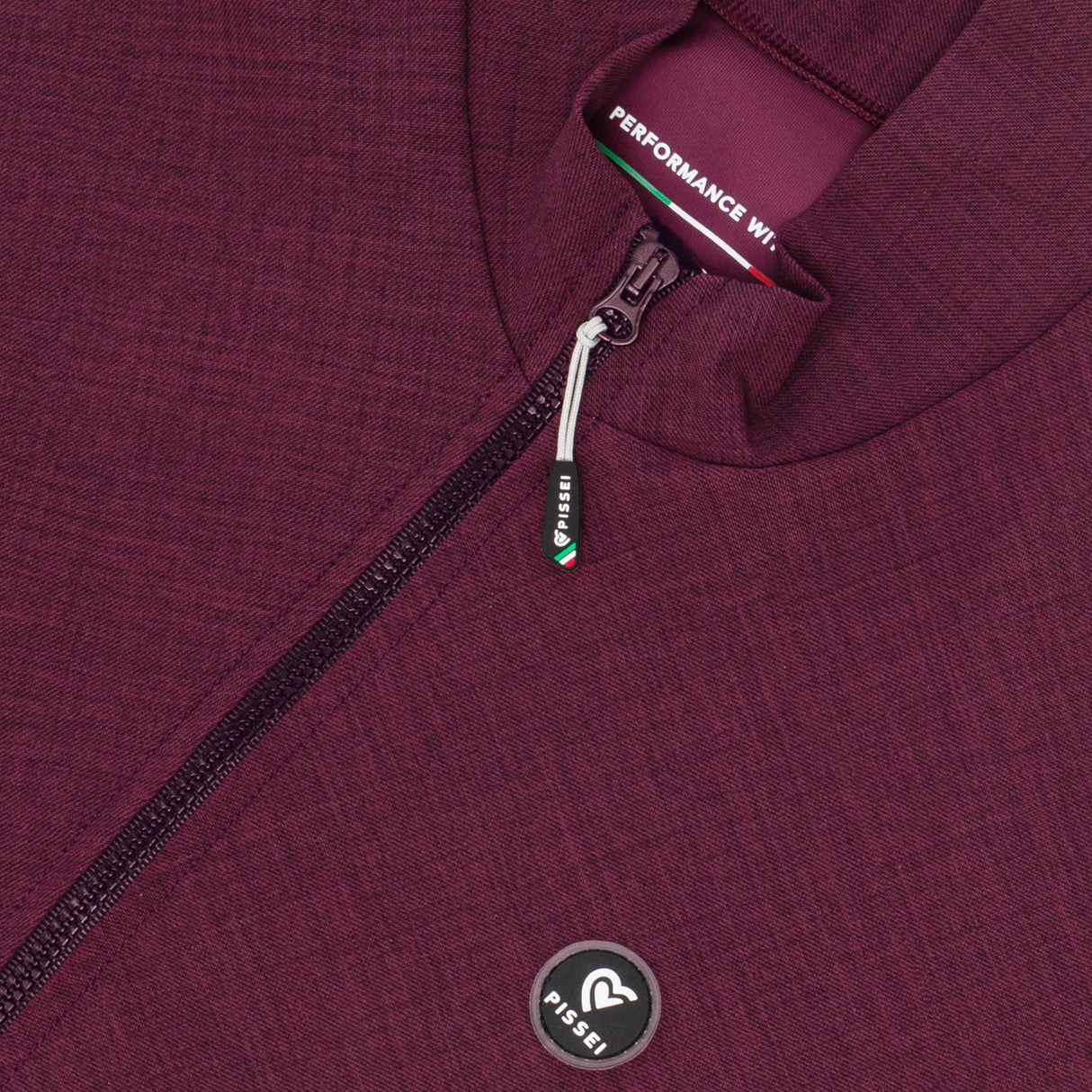 Maglia maniche lunghe Pissei Primapelle - Bordeaux Pissei