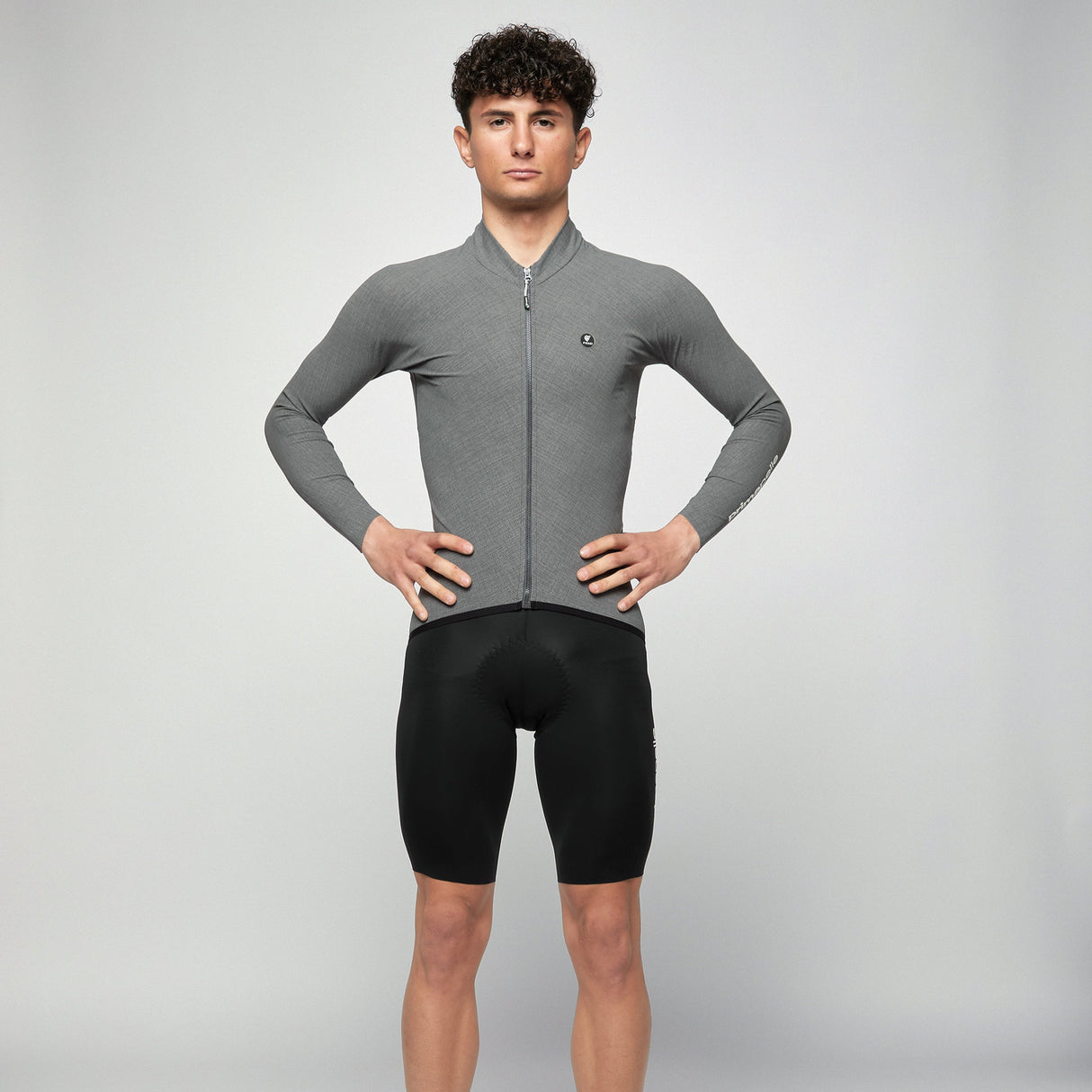 Maglia maniche lunghe Pissei Primapelle - Grigio chiaro Pissei