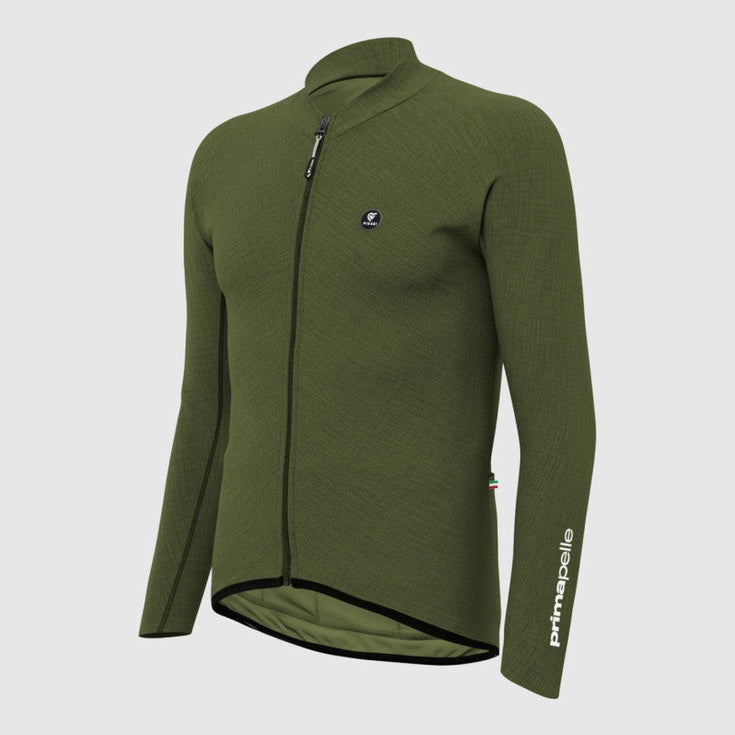 Maglia maniche lunghe Pissei Primapelle - Verde melange Pissei