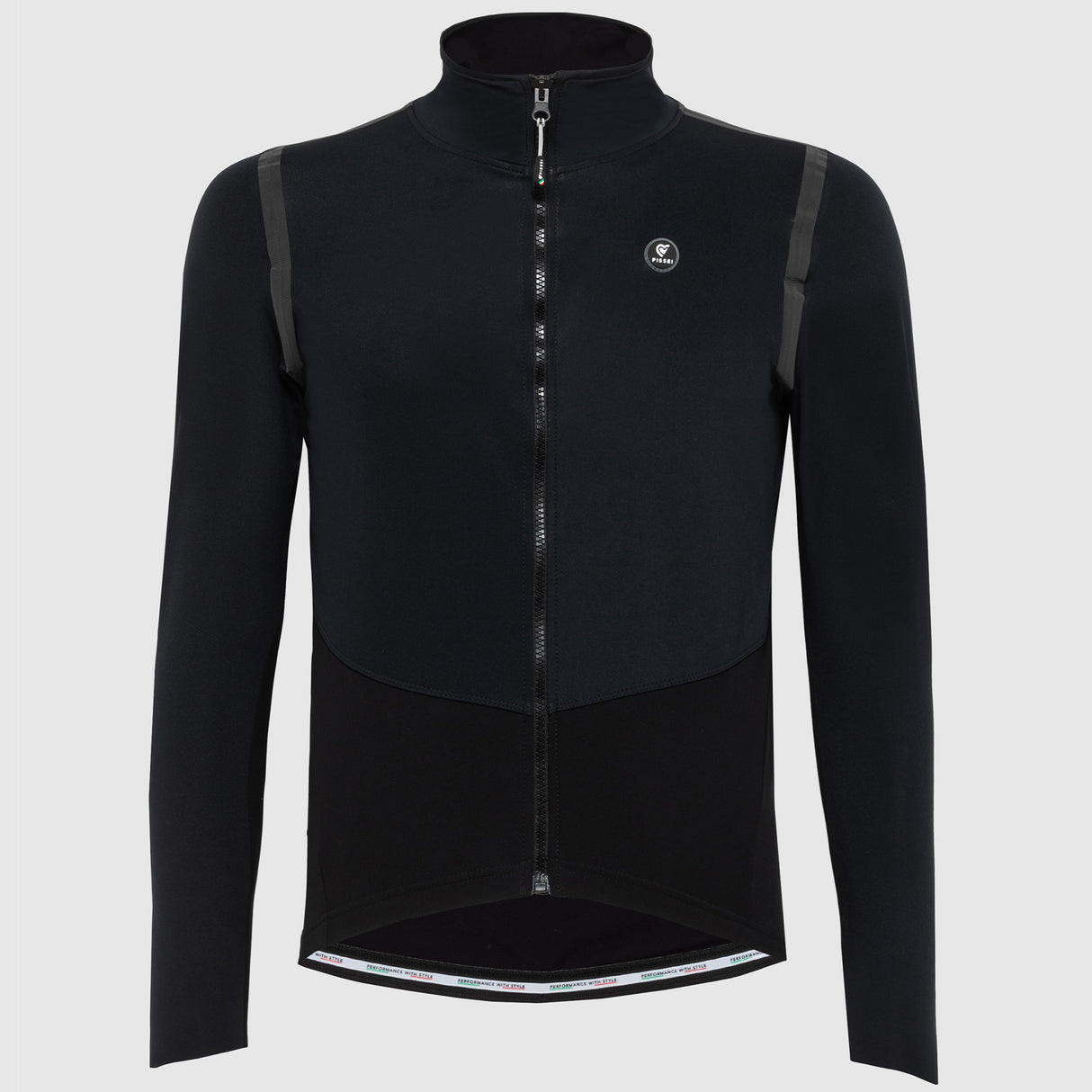 Maglia maniche lunghe Pissei Primapelle Wind - Nero Pissei
