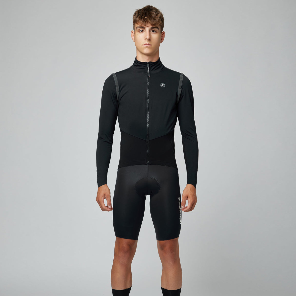Maglia maniche lunghe Pissei Primapelle Wind - Nero Pissei